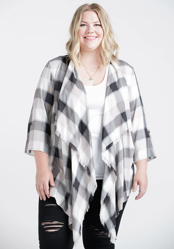 Women's Plaid Wrap