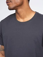 Men's Solid Crew Neck Tee