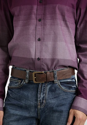 Men's Essential Brown Belt
