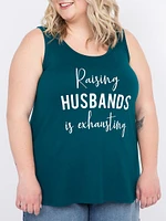 Women's Raising Husbands Racerback Tank