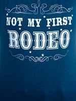 Women's Not My First Rodeo Baseball Tank