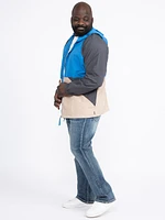 Men's Coloublock Windbreaker