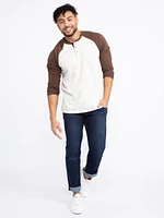 Men's Baseball Henley Shirt