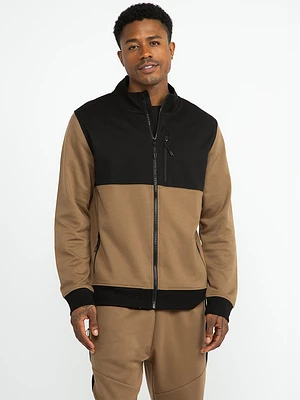 Men's AC Colour Block Zip Hoodie