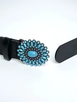 Women's Turquoise Concho Belt