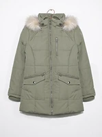 Women's Box Quilted Parka