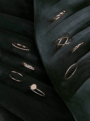 Women's Delicate Gold Rings