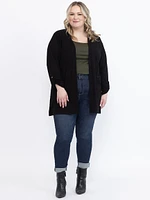 Women's Ribbed Cardigan