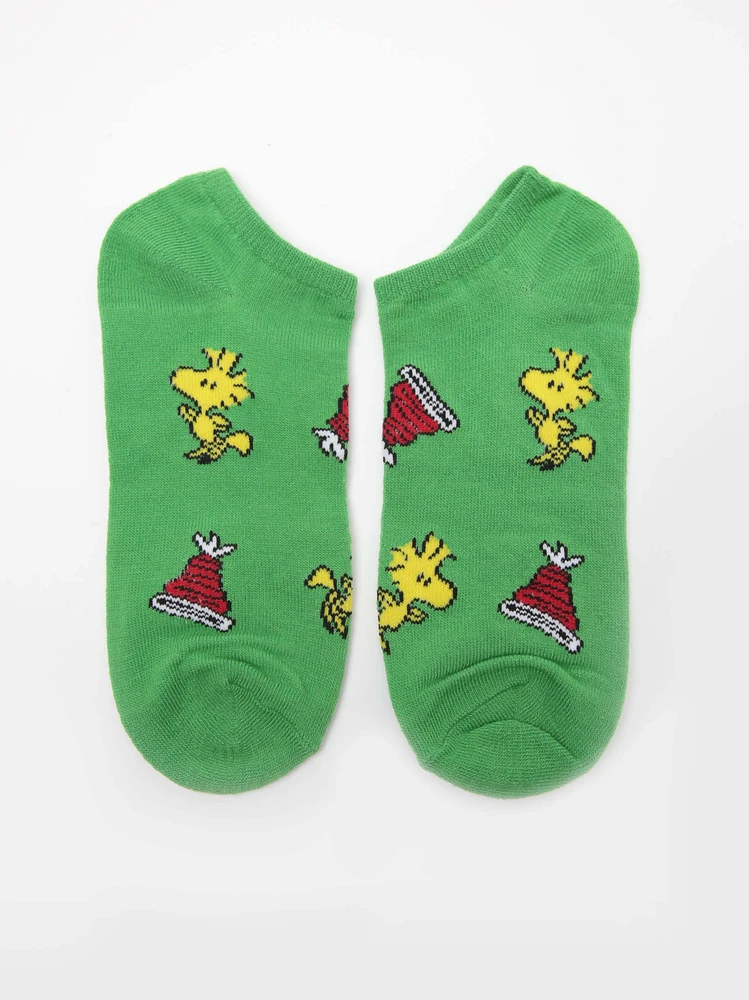 Women's Peanuts Holiday Socks