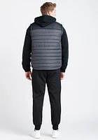 Men's Knit Sleeve Puffer Jacket