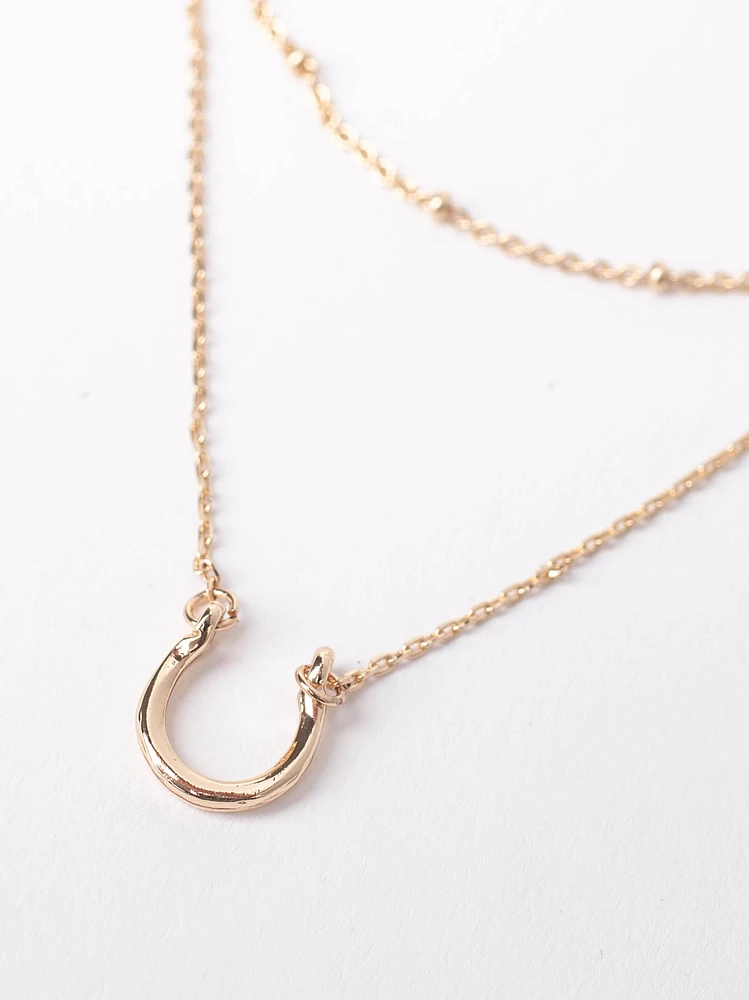 Women's Horse Shoe Necklace