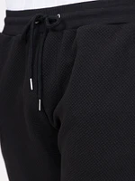 Men's Textured Interlock Jogger