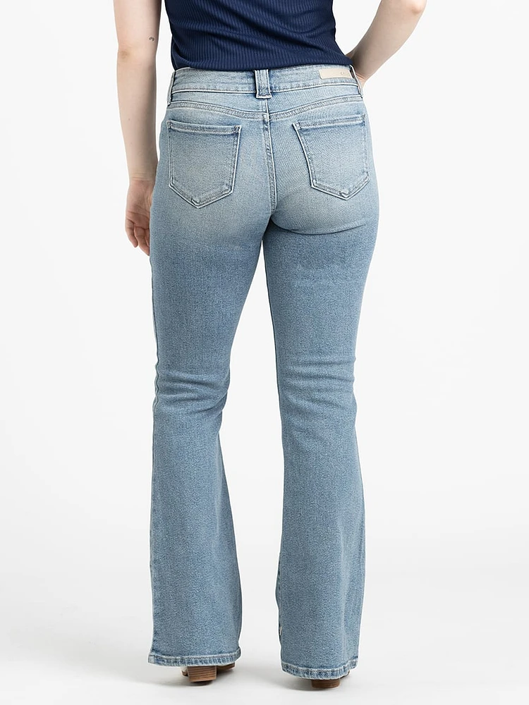 Women's Low Rise Surplus Flare Jeans