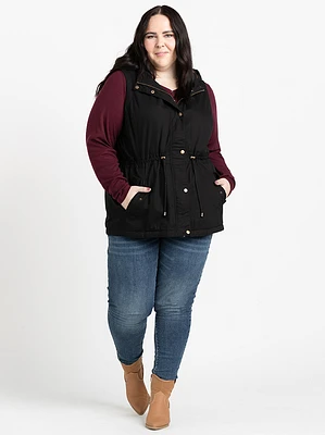 Women's Hooded Anorak Vest