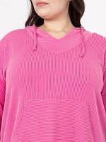 Women's Wavy Rib Hoodie