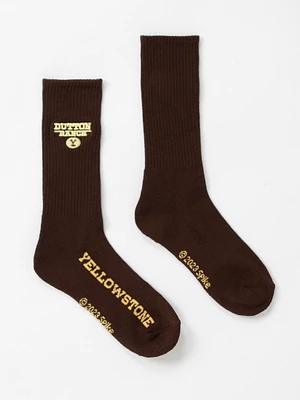 Men's Yellowstone Crew Socks