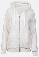 Women's Sherpa Zip Hoodie