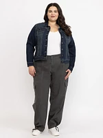 Women's Plus  Relaxed Cargo Jogger