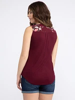 Women's Half Zip Tank