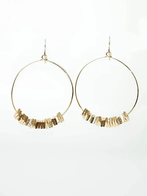 Women's Dangle Hoop Earrings