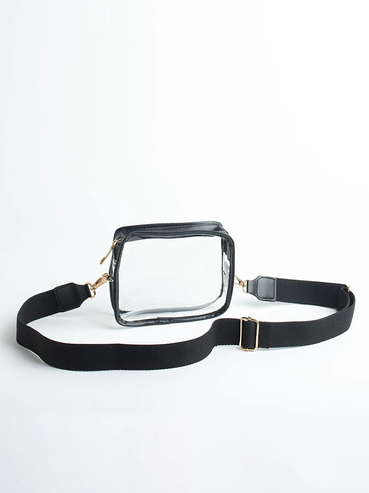 Women's Clear Crossbody Bag