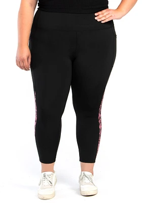 Women's Plus Active Colour Block Legging