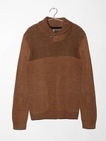 Men's Shawl Collar Sweater