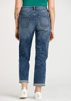 Women's Cuffed Girlfriend Jeans