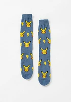 Men's Single Pokemon Crew Socks