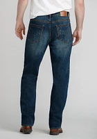 Men's Medium Blue Relaxed Straight Jeans