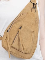 Women's Faux Suede Sling Bag