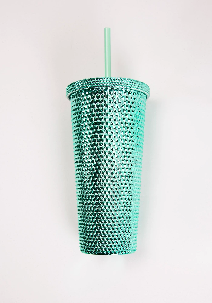 24 oz Honeycomb Mint Tumbler