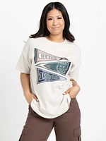 Women's Pennant Oversized Tee