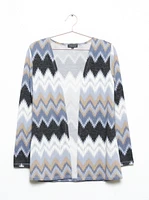 Women's Zig Zag Cardigan