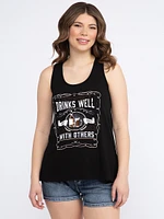 Women's Drinks Well Racerback Tank