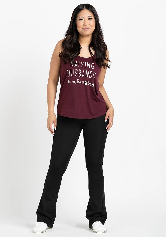 Women's Raising Husbands Scoop Neck Tank