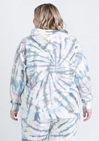 Women's Pastel Tie Dye Hoodie