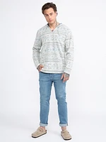 Men's Geometric Popover Hoodie