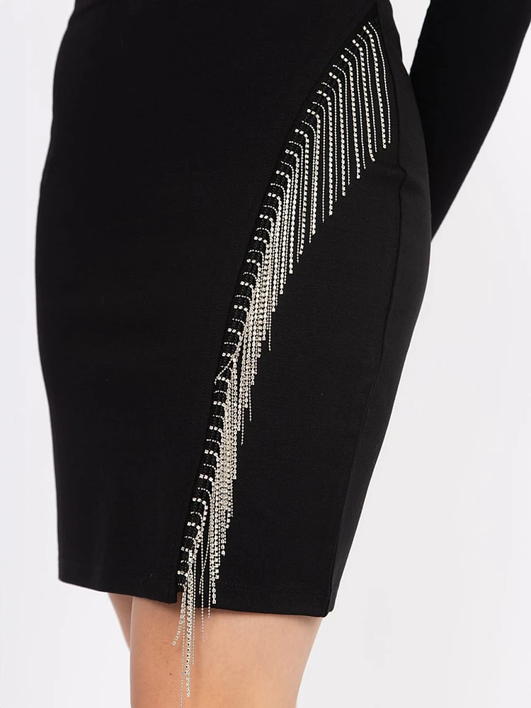 Women's  Fringe Mini Skirt