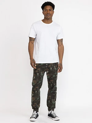 Men's Camo Twill Jogger