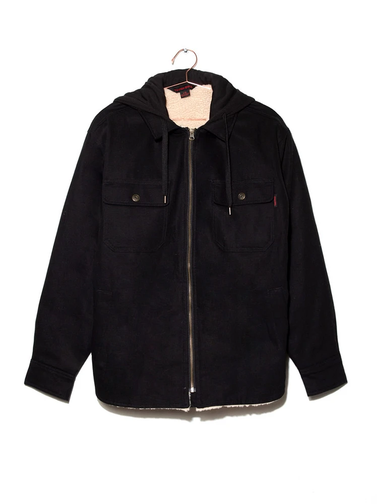 Men's Sherpa Lined Shirt Jacket