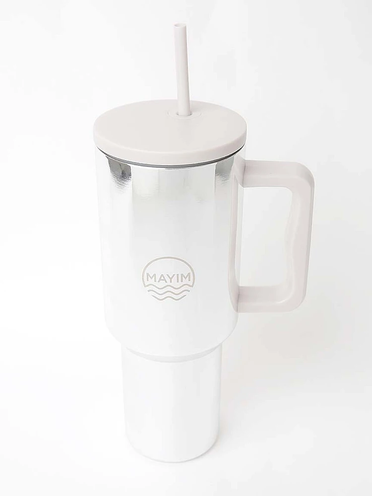 Silver Electroplated Tumbler