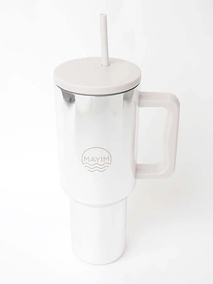 Silver Electroplated Tumbler