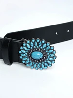 Women's Turquoise Concho Belt