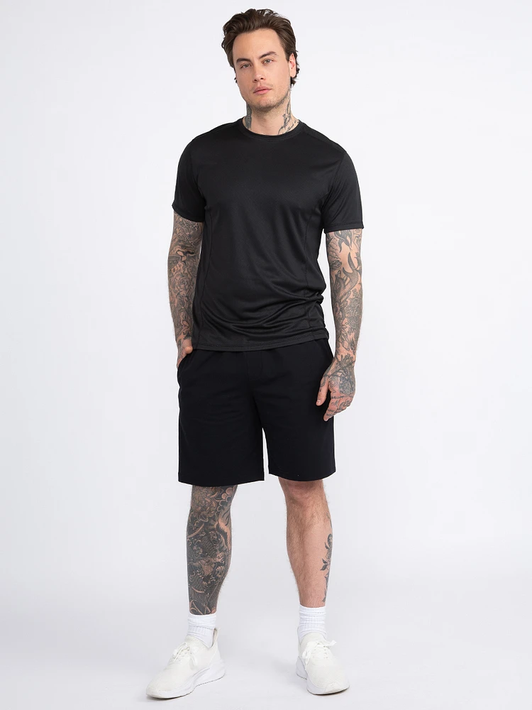 Men's Active Crew Neck Tee