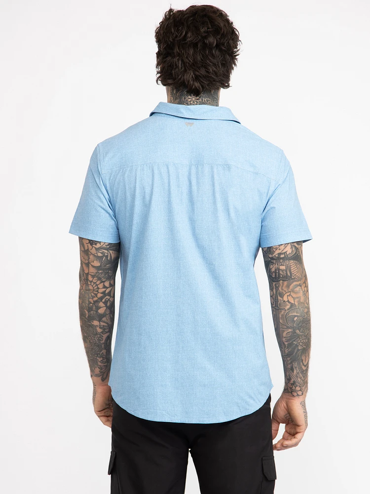 Men's Tonal Printed Shirt