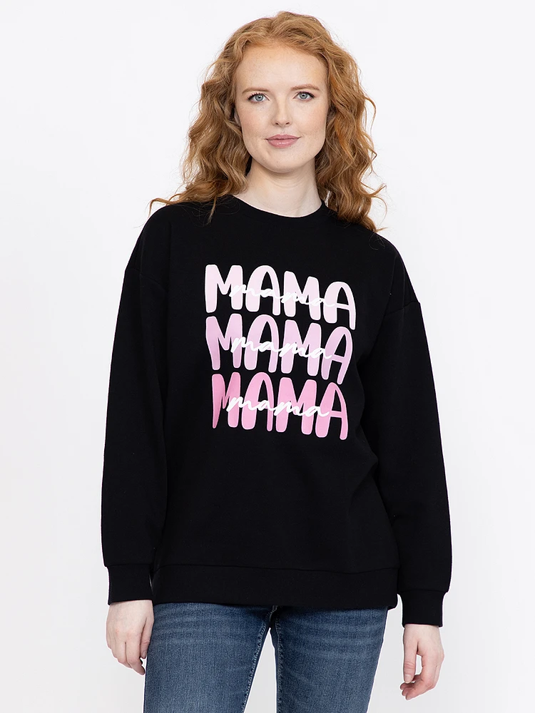 Women's Mama Oversize Shirt