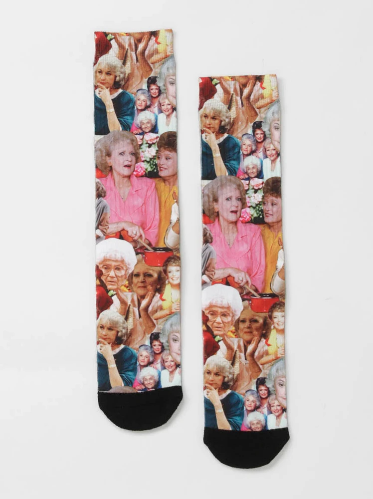 Women's Golden Girls Sublimation Crew Socks