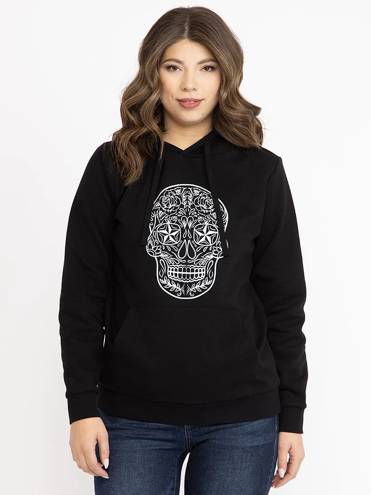 Women's Skull Pop Hoodie