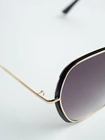 Women's Black Edge Sunglasses